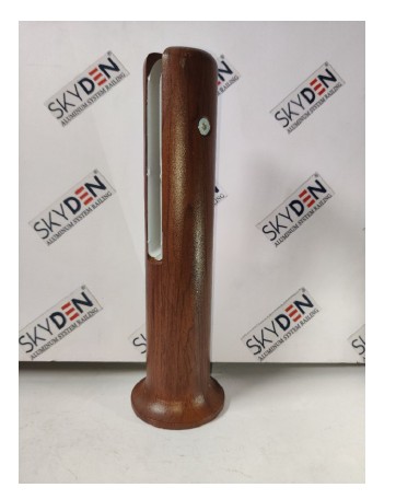 Round Spigot Without Cap 10” for Staircase Glass Railing, Premium Stainless Steel Glass Mounting Support for Modern Stair Projects, Durable Finish and Secure Installation